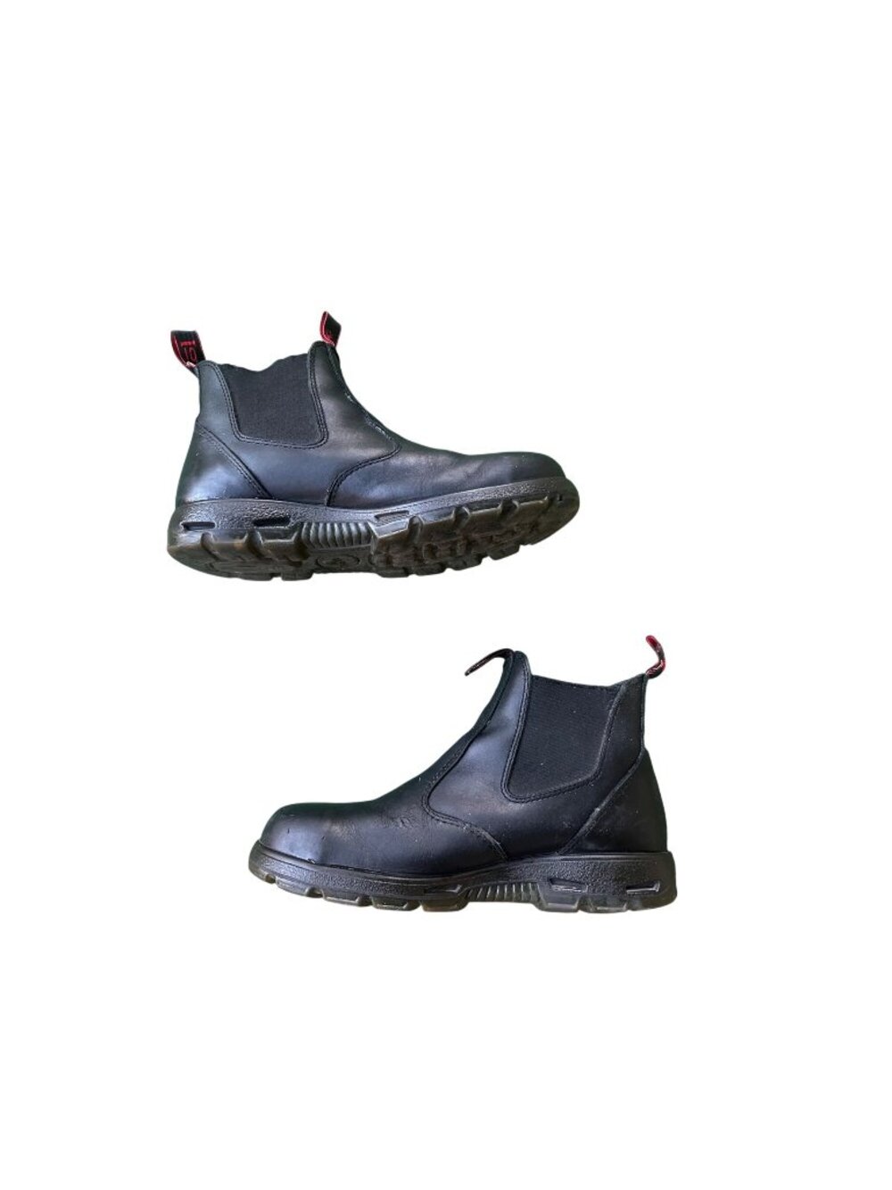 Redback Leather Boots Mens 11 Black Escape Round Toe Oil Acid Resistant Workwear